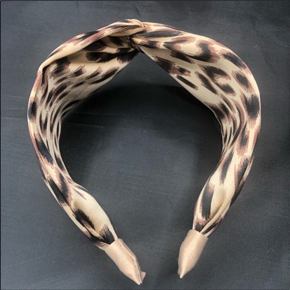 Leopard print headband - Picture 6 of 10